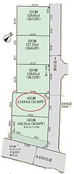入間市扇町屋5丁目・全5区画　建築条件なし土地　4区画