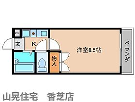 奈良県香芝市上中（賃貸マンション1K・3階・23.18㎡） その2