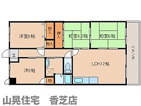 奈良県香芝市逢坂3丁目（賃貸マンション4LDK・5階・84.85㎡） その1