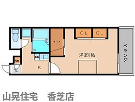 奈良県香芝市別所（賃貸アパート1K・3階・23.18㎡） その2