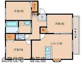 奈良県香芝市真美ヶ丘5丁目（賃貸アパート3LDK・2階・67.15㎡） その2