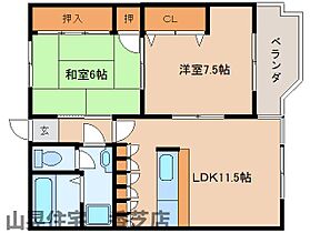 奈良県香芝市鎌田（賃貸マンション2LDK・4階・57.24㎡） その2