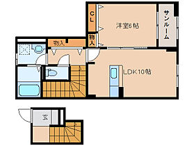 奈良県天理市丹波市町（賃貸アパート1LDK・2階・49.09㎡） その2