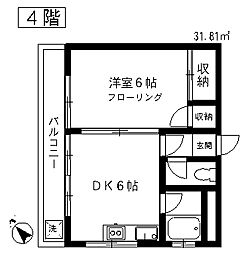 間取図画像 1DK