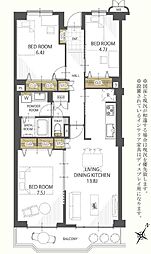 せんげん台パークタウン二番街二号棟