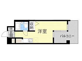 クレール東天満  ｜ 大阪府大阪市北区天満橋１丁目（賃貸マンション1R・7階・19.09㎡） その2