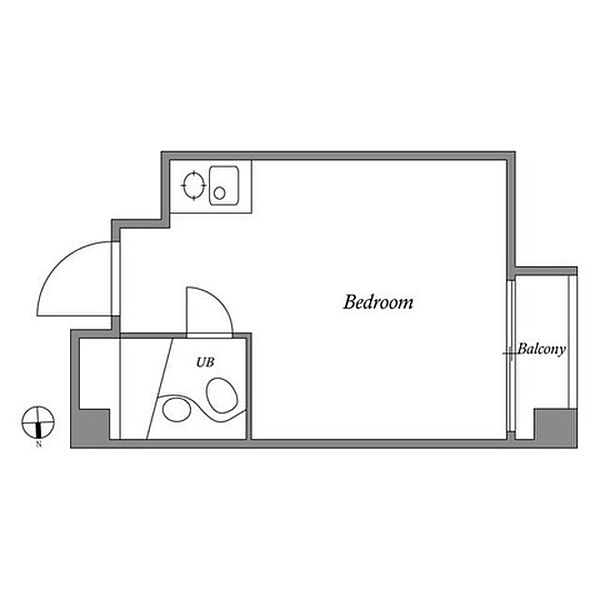 メゾンアルベール ｜大阪府大阪市西区北堀江４丁目(賃貸マンション1R・3階・18.03㎡)の写真 その2