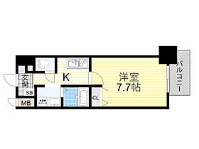 大阪府大阪市北区西天満４丁目4番2号（賃貸マンション1K・13階・25.37㎡） その2