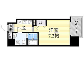 大阪府大阪市西区川口４丁目8番17号（賃貸マンション1K・12階・23.20㎡） その2