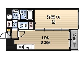 大阪府大阪市福島区福島１丁目2番7号（賃貸マンション1LDK・6階・38.70㎡） その2