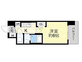 大阪府大阪市西区九条２丁目4番9号（賃貸マンション1K・14階・21.60㎡） その2