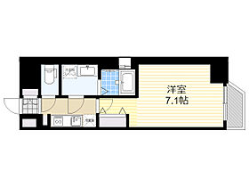 大阪府大阪市福島区吉野４丁目（賃貸マンション1K・3階・23.91㎡） その2