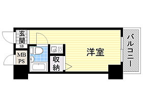 ライオンズマンション野田  ｜ 大阪府大阪市福島区吉野４丁目（賃貸マンション1R・5階・21.00㎡） その2