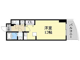 大阪府大阪市北区中津６丁目（賃貸マンション1R・4階・30.60㎡） その2