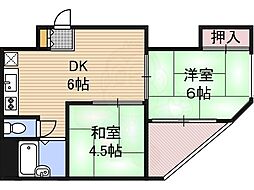 グリーンハイツ淀 2階