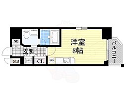 アーデン京町堀ウエスト 8階/-