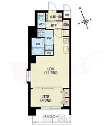 LAGRACE 1LDKの間取図画像