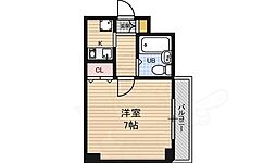 エスリード野田 1Kの間取図画像
