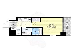 ESLEADAWAZAPRIMECOAT 1Kの間取図画像