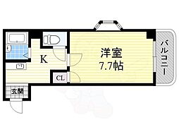 ラ・フォレスタ 1Kの間取図画像