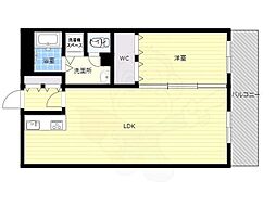 アパートメントK’s福島 4階
