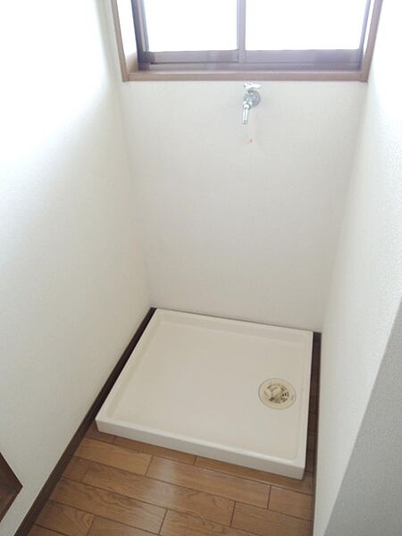 画像9:洗濯機は室内に設置できますよ。