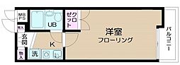 間取図画像 1K