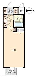 ライオンズプラザ新宿 ワンルームの間取図画像