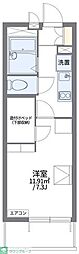 レオパレスヴィハール南六郷 1Kの間取図画像