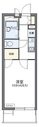 Y&F南六郷 1Kの間取図画像
