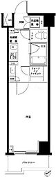ルーブル南馬込参番館 1Kの間取図画像