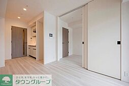 都営大江戸線 勝どき駅 徒歩12分の賃貸マンション 10階1LDKのリビング/ダイニング