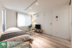 京急空港線 大鳥居駅 徒歩11分の賃貸アパート 3階1DKのリビング/ダイニング