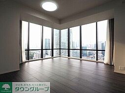 JR山手線 田町駅 徒歩12分の賃貸マンション 30階3LDKのリビング/ダイニング