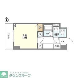 L・BASE押上North 1Kの間取図画像