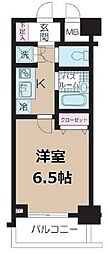 サンテミリオン目白台 1Kの間取図画像