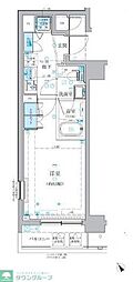 ベルシード梅島ブランシュ 1Kの間取図画像