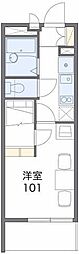 レオパレス東希望が丘 1Kの間取図画像