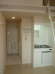 KAINOS弘明寺 2階ワンルームのリビング/ダイニング