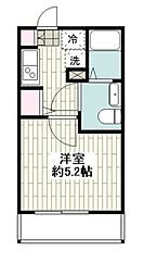 フルセイル上大岡3 1Kの間取図画像