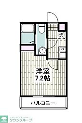 Stella杉田 1Kの間取図画像