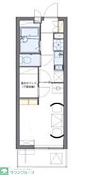 フォレスタ磯子 1Kの間取図画像