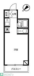 ウィンベルソロ西川口第10 ワンルームの間取図画像