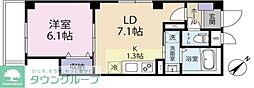 アルコグランツ 1LDKの間取図画像
