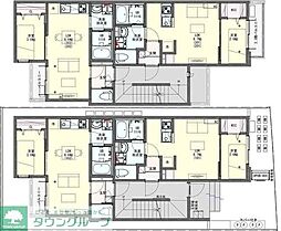 蕨市錦町4丁目アパート 1LDKの間取図画像