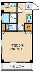 プラセール 1Kの間取図画像