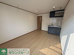 レントハウスフッサ 2階ワンルームのリビング/ダイニング