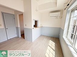 プリマ八王子壱番館 2階ワンルームのリビング/ダイニング