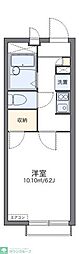 レオパレス日野本町 1Kの間取図画像
