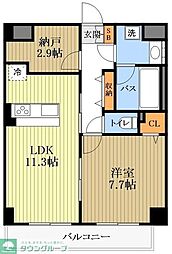 BASE SIDE ROUTE16 2LDKの間取図画像